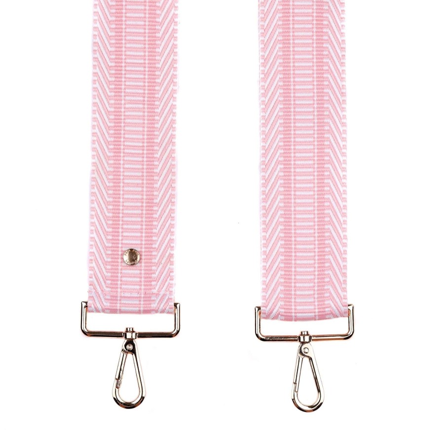 Bags Pom Pom London | Strap Pink & White Mix