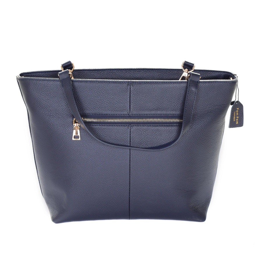 Bags Pom Pom London | Greenwich Bag Navy