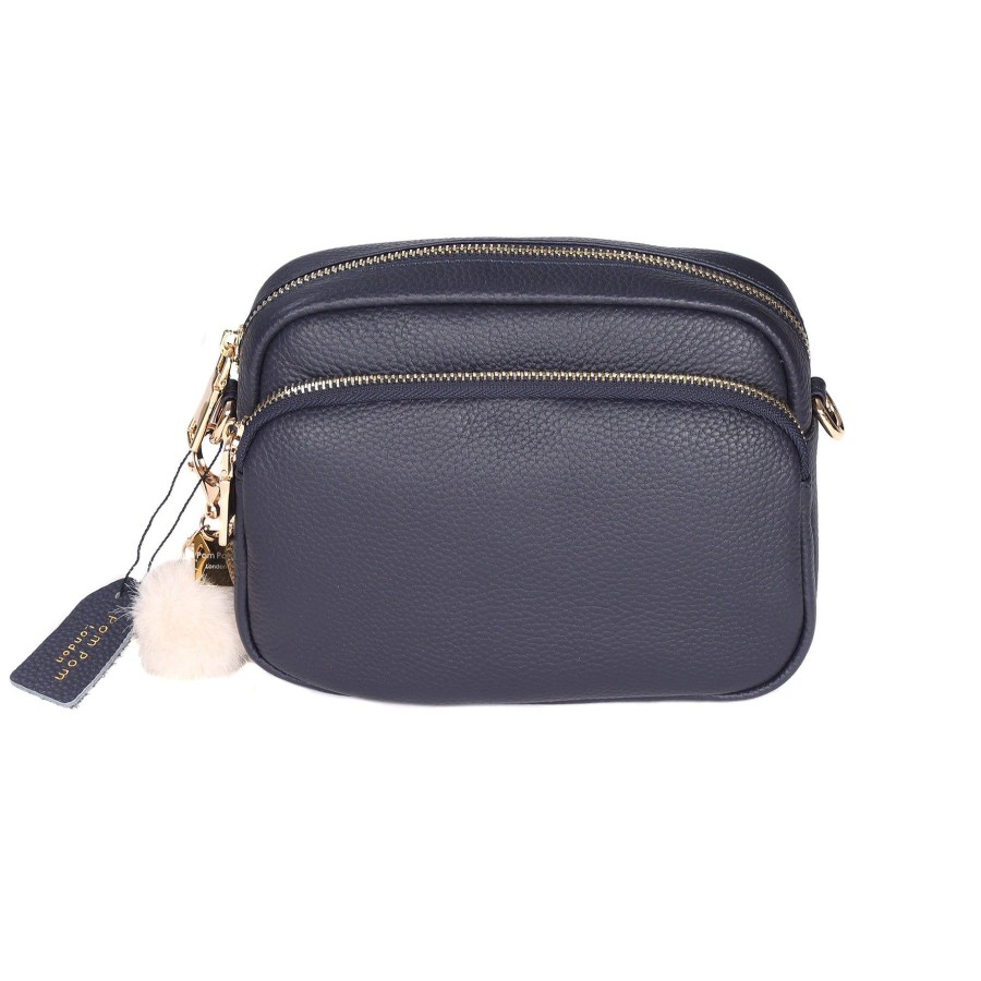 Bags Pom Pom London | Mayfair Bag Navy & Accessories