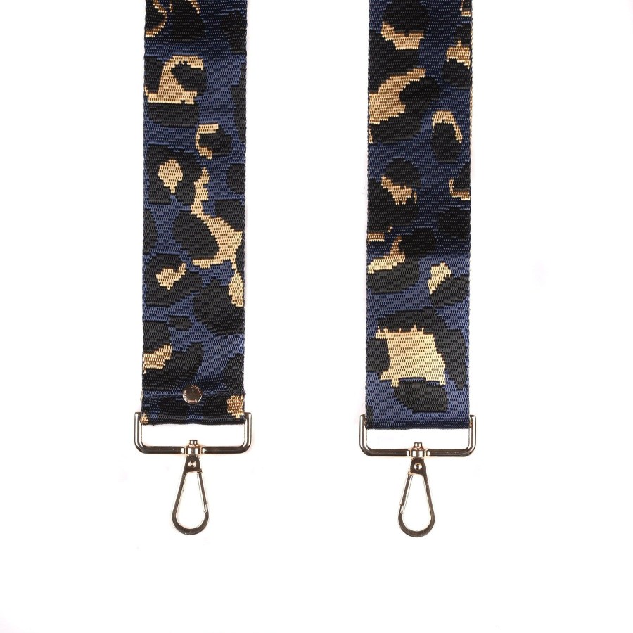 Bags Pom Pom London | Strap Navy Camouflage