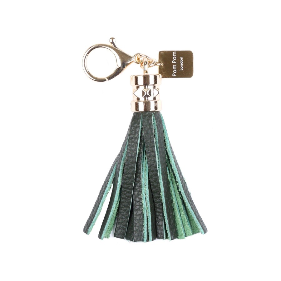 Accessories Pom Pom London | Tassel Vintage Green