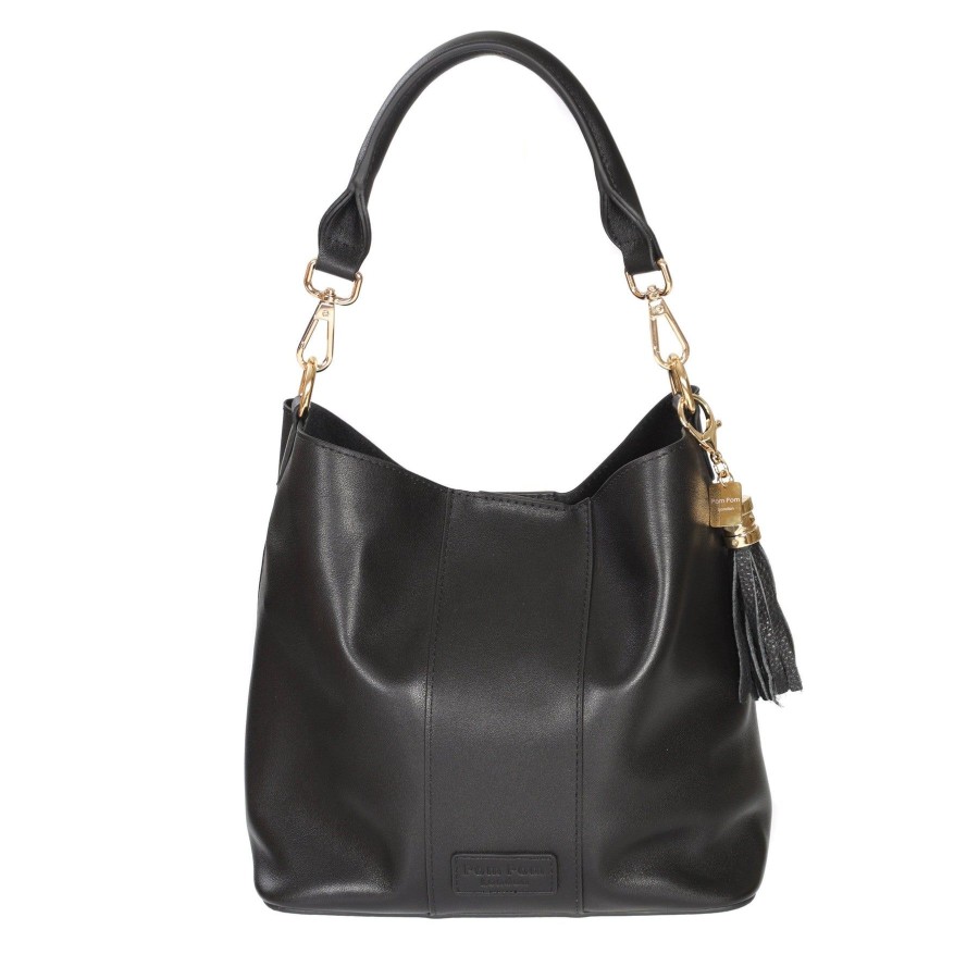 Bags Pom Pom London | Lambeth Bag Black