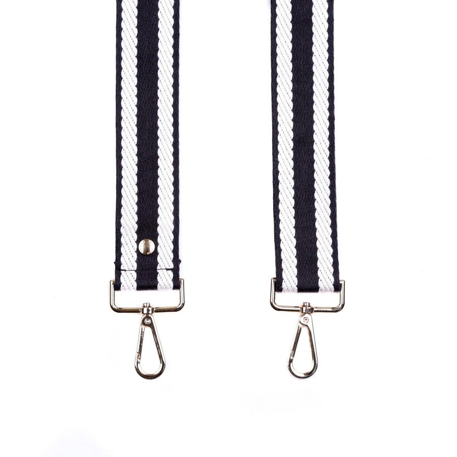 Bags Pom Pom London | Strap Black & White Rope