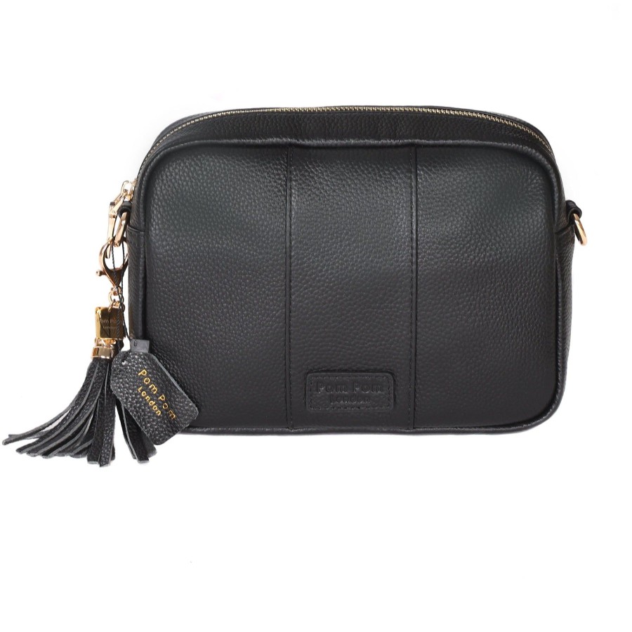 Bags Pom Pom London | Pom Pom London City Bag Black