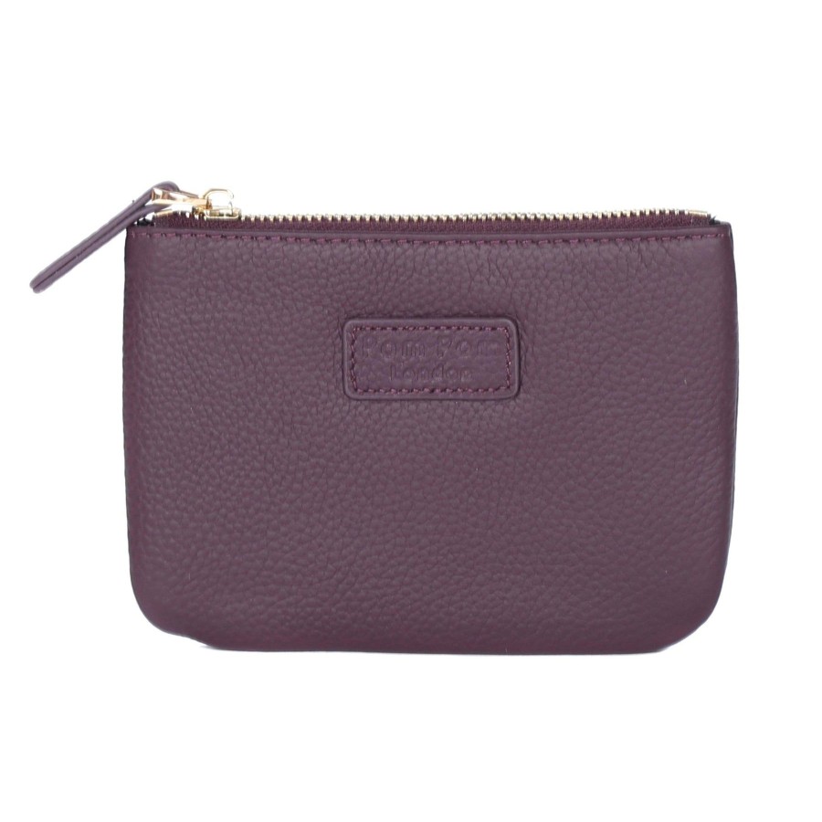 Accessories Pom Pom London | Chelsea Coin Purse Plum