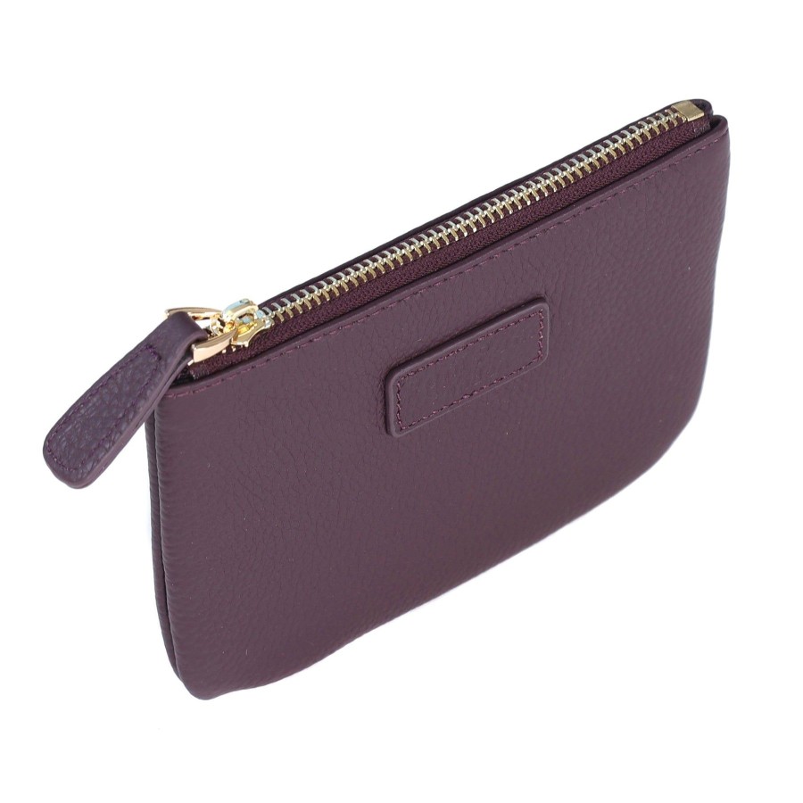 Accessories Pom Pom London | Chelsea Coin Purse Plum