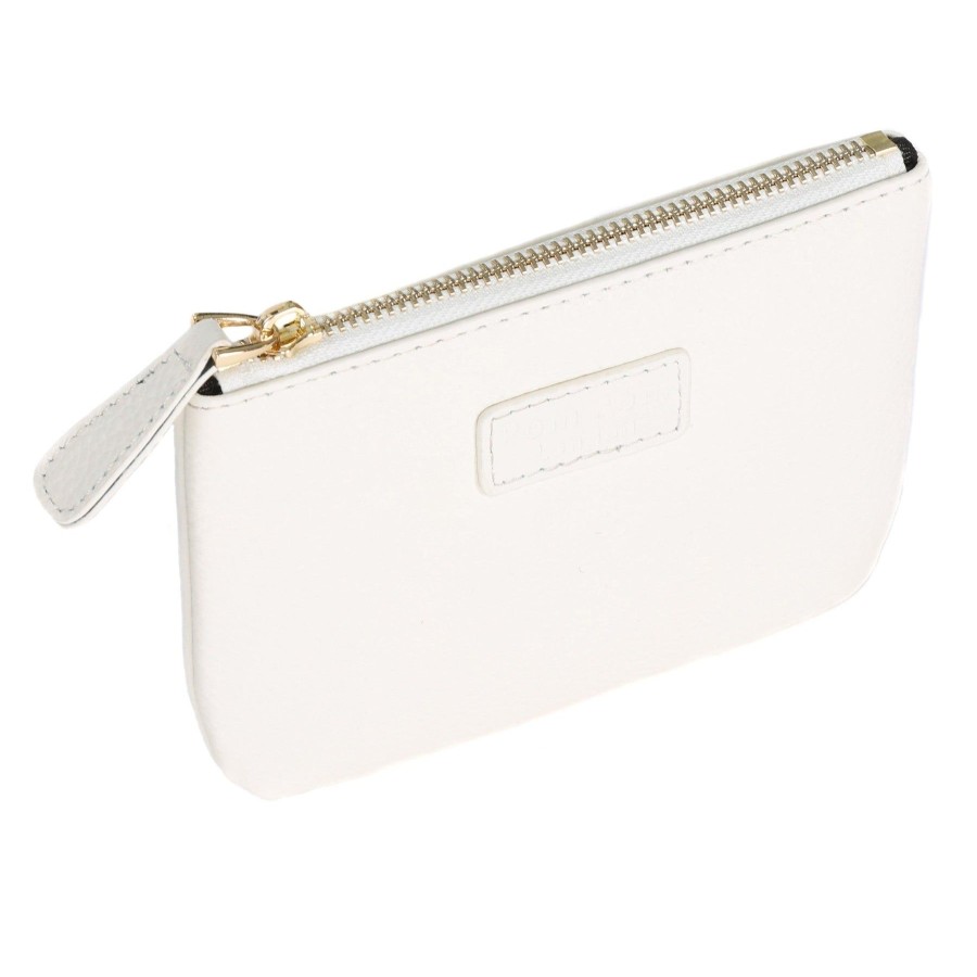 Accessories Pom Pom London | Chelsea Coin Purse Off White