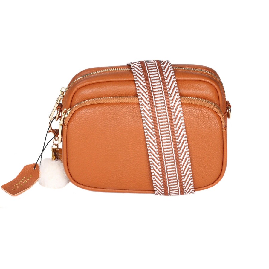 Bags Pom Pom London | Mayfair Bag Tan & Accessories