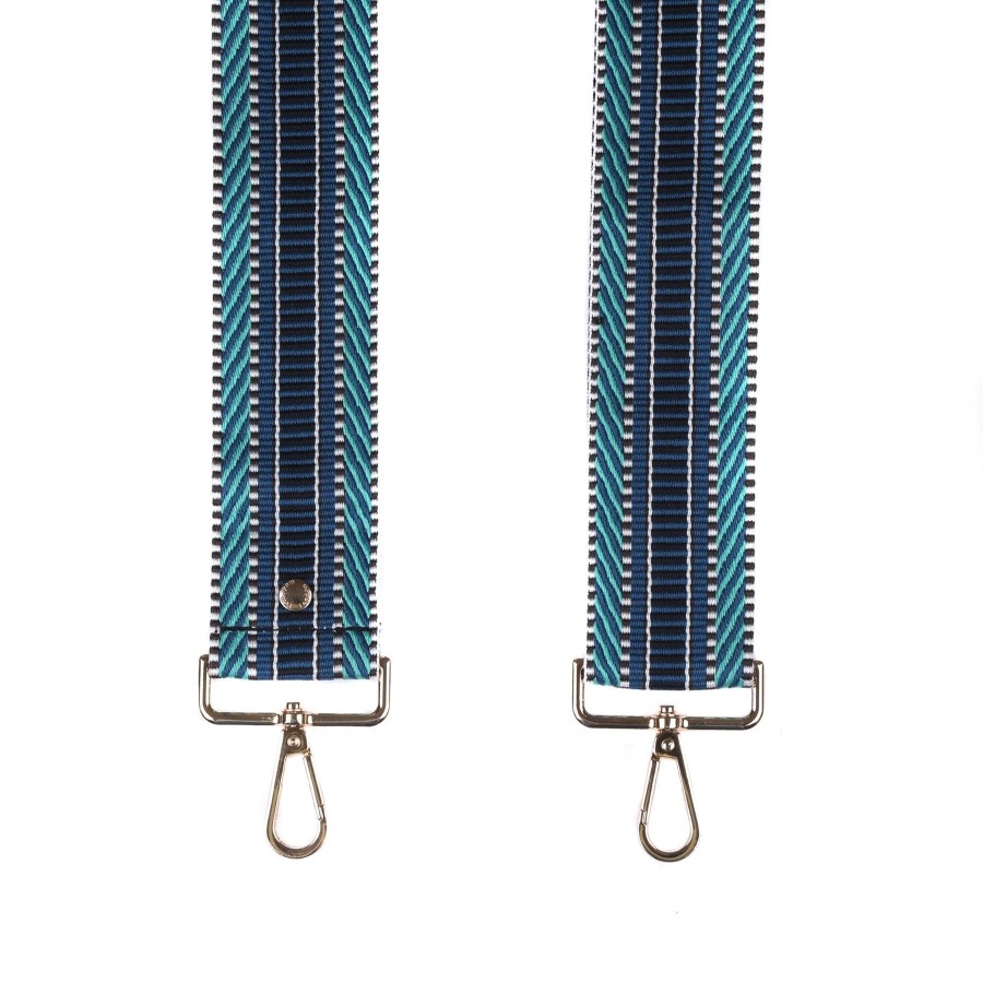 Accessories Pom Pom London | Strap Blue Mix