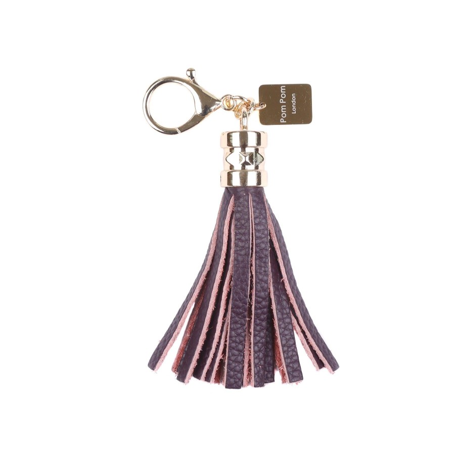 Accessories Pom Pom London | Tassel Plum