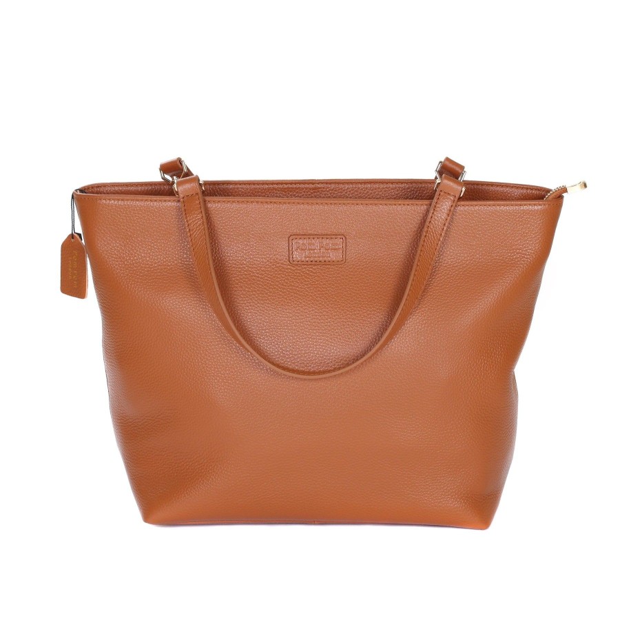 Bags Pom Pom London | Greenwich Bag Tan