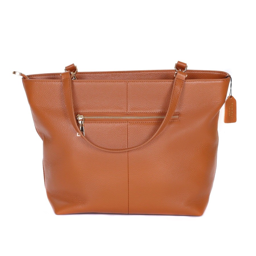 Bags Pom Pom London | Greenwich Bag Tan