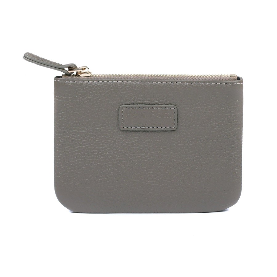 Accessories Pom Pom London | Chelsea Coin Purse Taupe