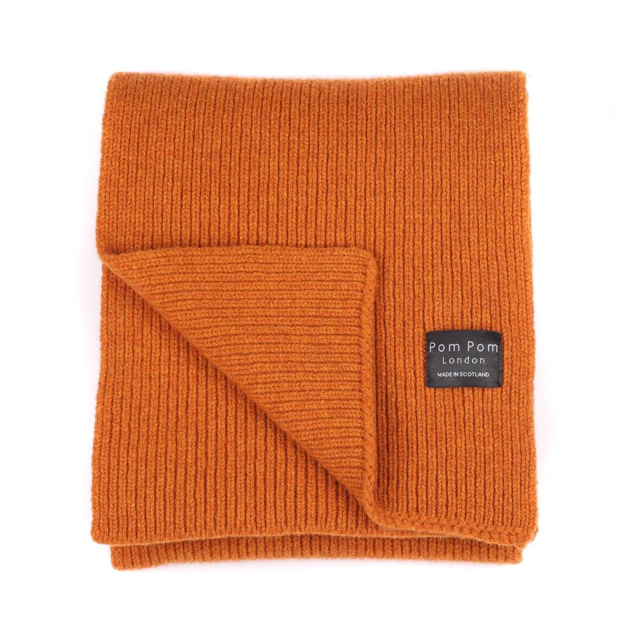 Accessories Pom Pom London | Garrick Scarf Oxide