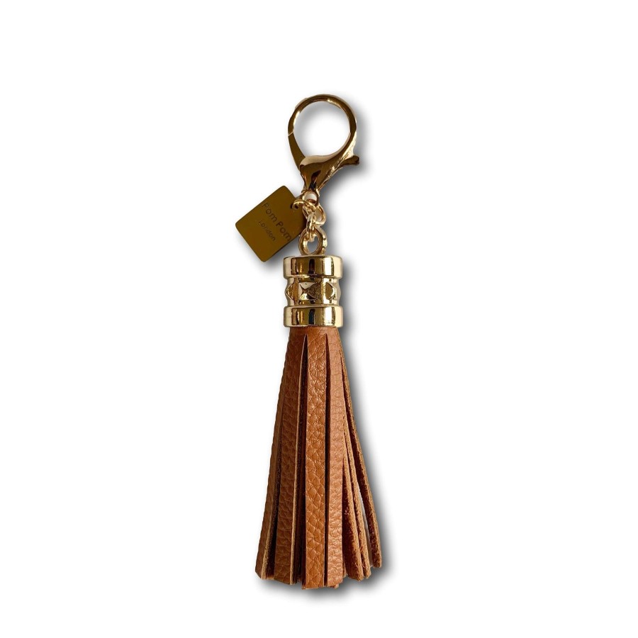 Accessories Pom Pom London | Tassel Tan