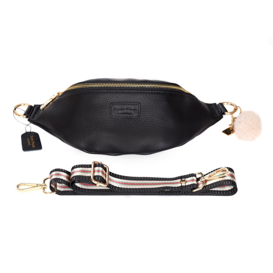 Bags Pom Pom London | Bum Bag Black