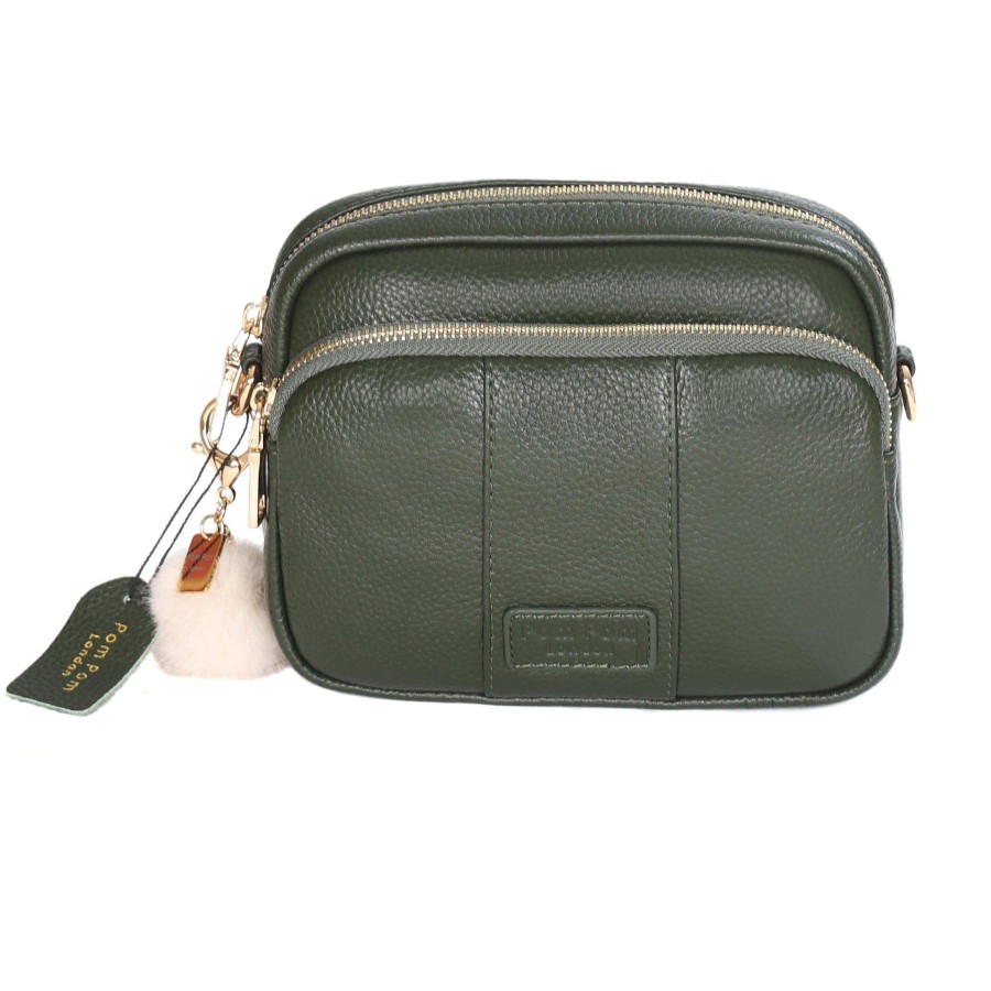 Bags Pom Pom London | Mayfair Bag Vintage Green & Accessories