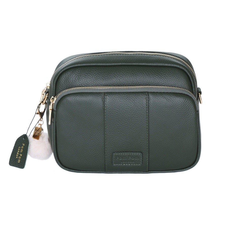 Bags Pom Pom London | Mayfair Plus Bag Vintage Green & Accessories