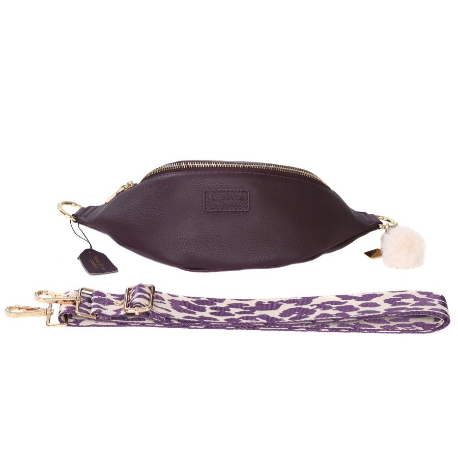 Bags Pom Pom London | Bum Bag Plum