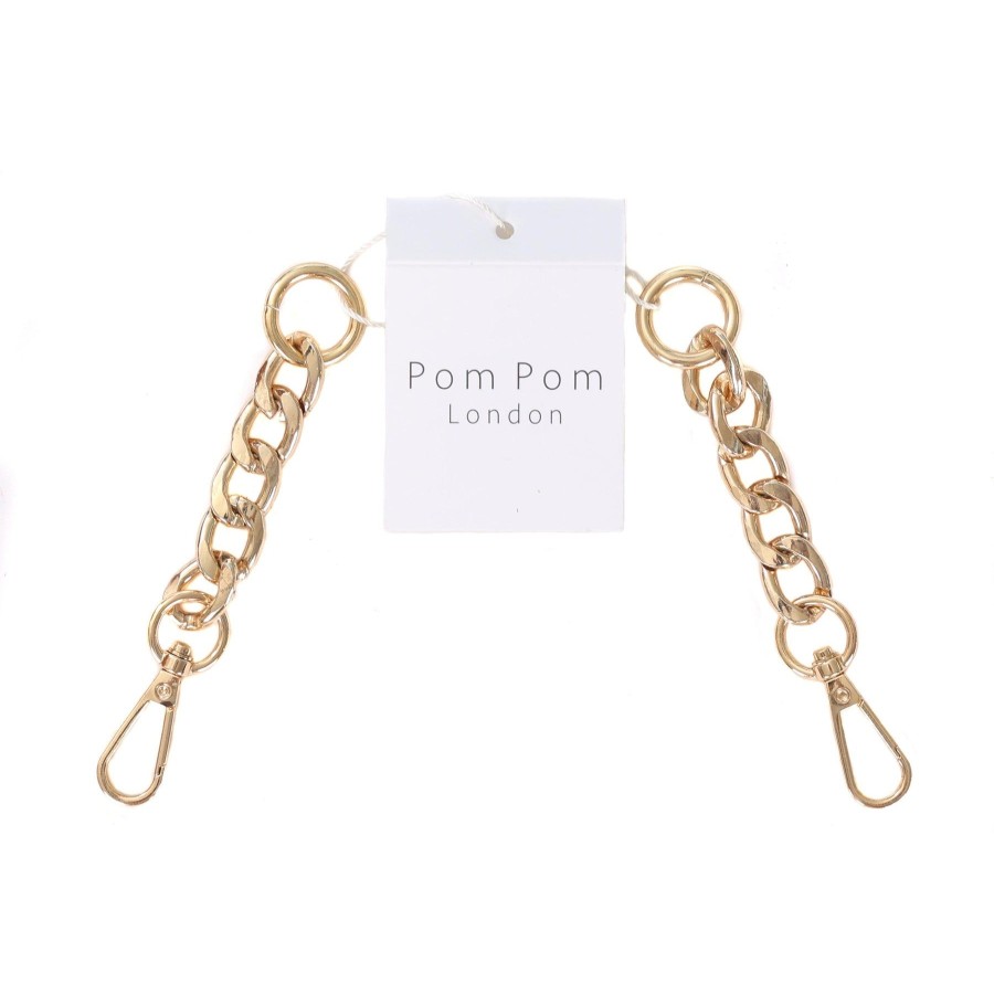 Accessories Pom Pom London | Strap Gold Chain - Strap Extension Set