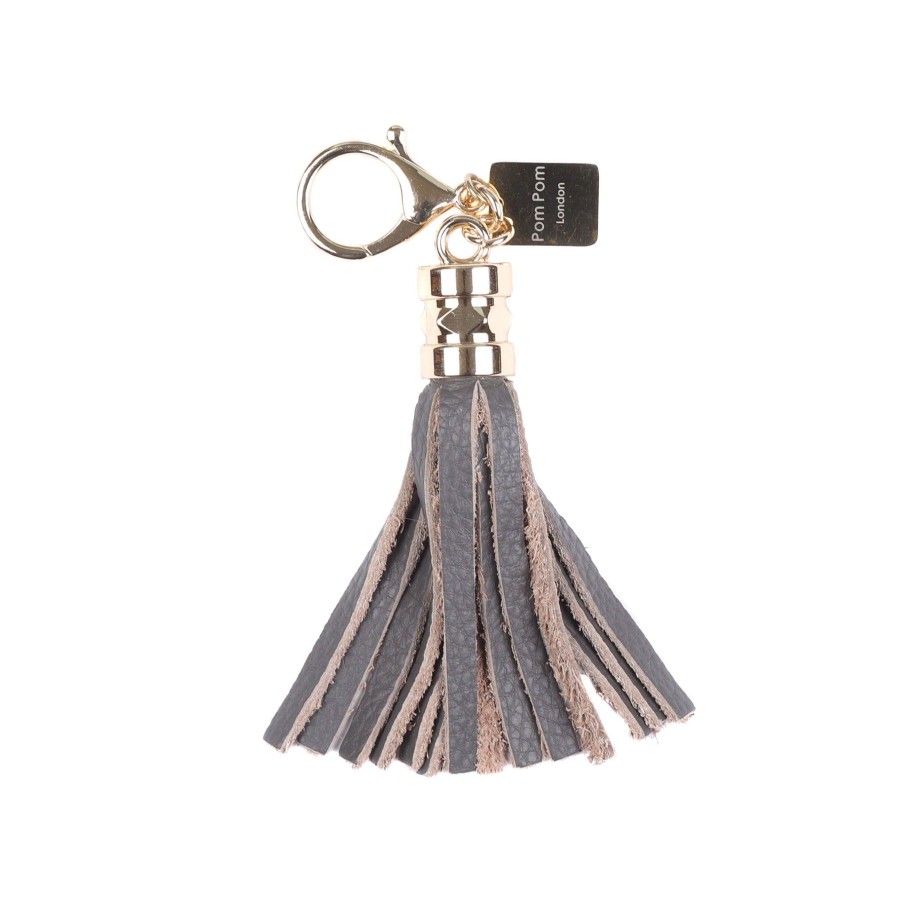 Accessories Pom Pom London | Tassel Charcoal